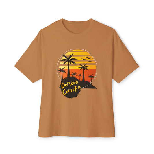 Unisex Oversized Boxy  SUNSET Tee