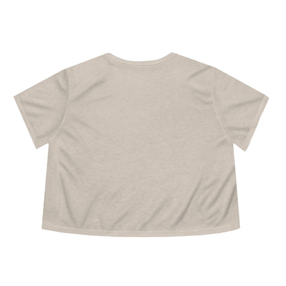 Women's Flowy Cropped SUNSET Tee